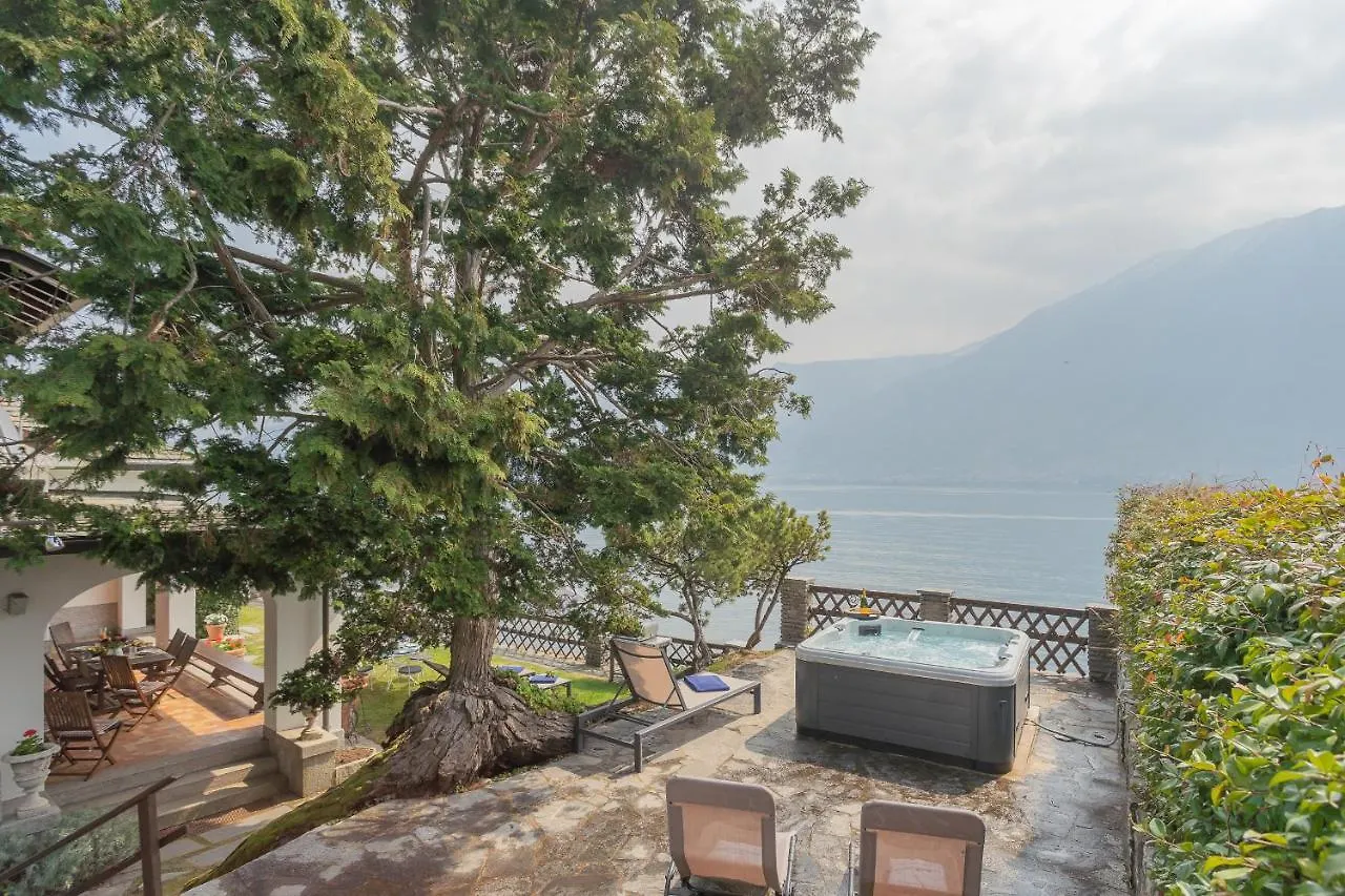Villa Bianca - Front Lake Pool By Rent All Como Sala Comacina