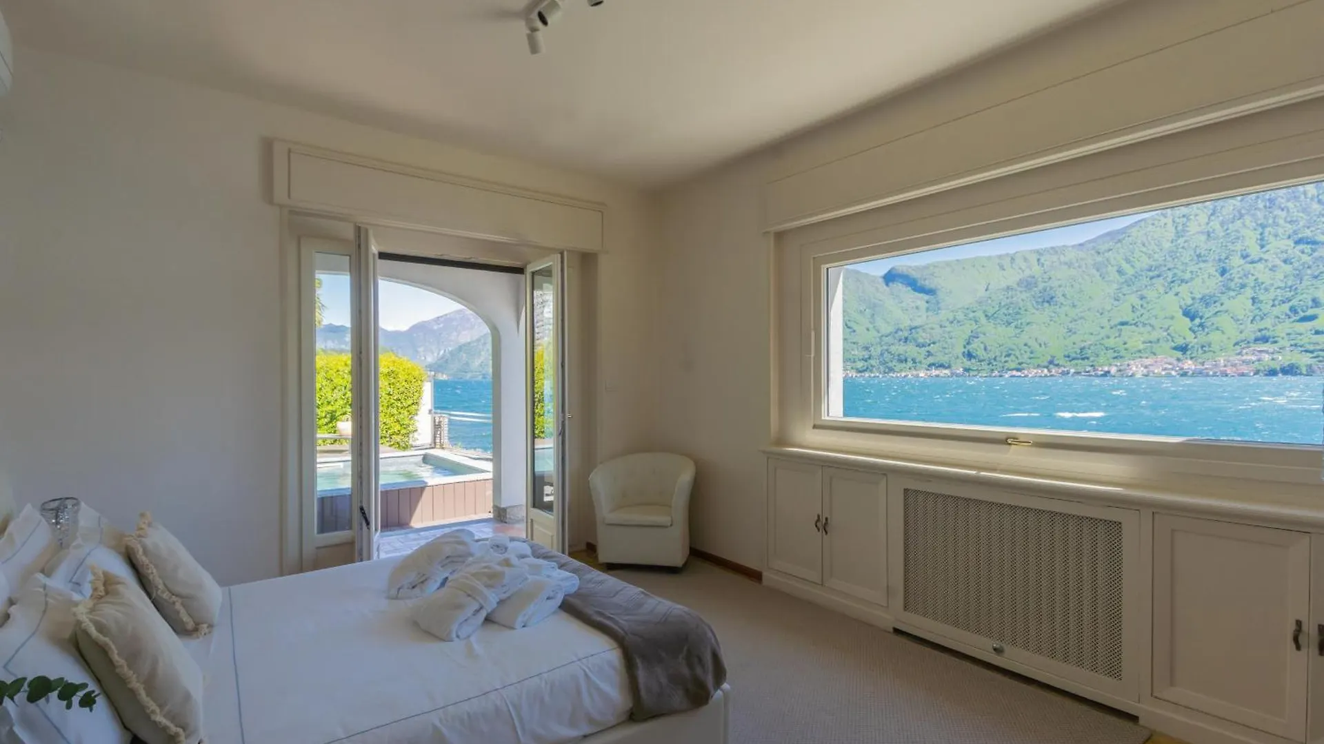 Apartamento Villa Bianca - Front Lake Pool By Rent All Como Sala Comacina